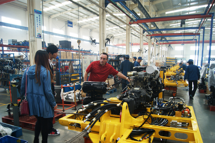 墨西哥客户访问沃尔华集团