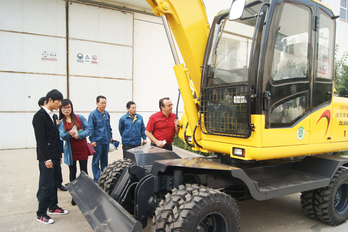 墨西哥客户访问沃尔华集团