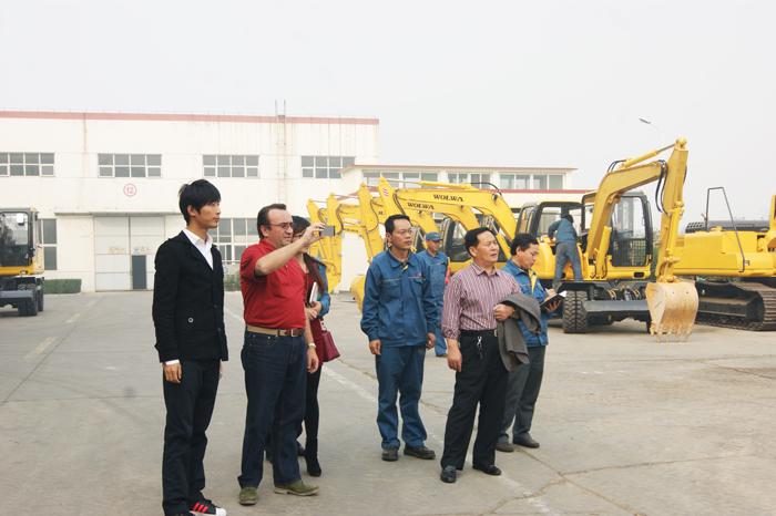 墨西哥客户访问沃尔华集团