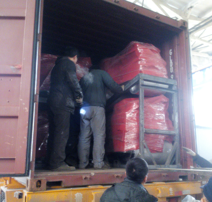 沃尔华集团92台压路机顺利出口印度尼西亚