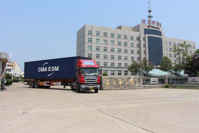 热烈祝贺沃尔华集团 60台轮式挖掘机批量出口泰国 热烈祝贺沃尔华集团 60台轮式挖掘机批量出口泰国