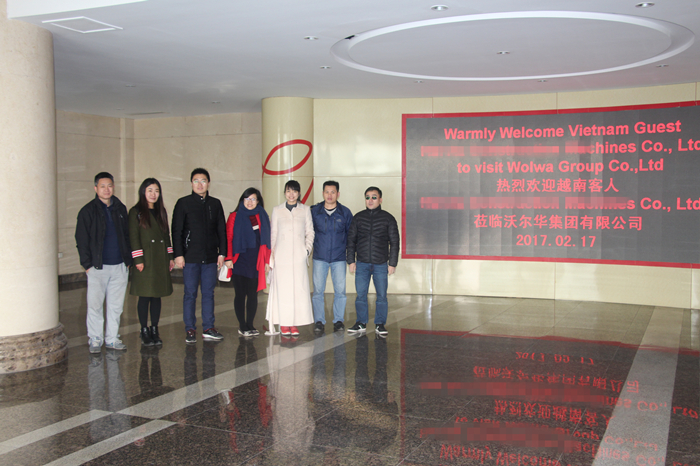 越南客户访问沃尔华集团 越南客户访问沃尔华集团