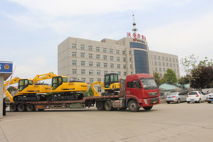 沃尔华一批挖掘机远征巴基斯坦 助力“一带一路” 沃尔华一批挖掘机远征巴基斯坦 助力“一带一路”