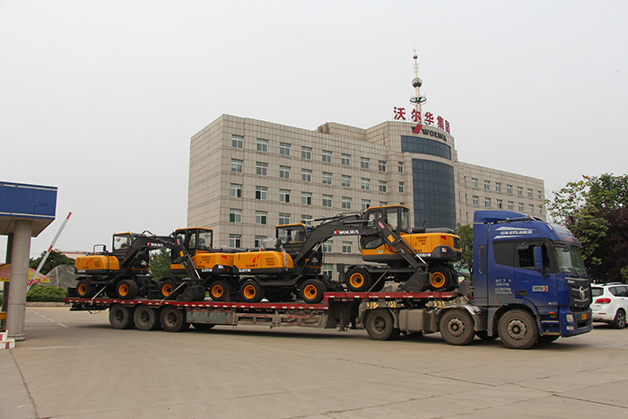沃尔华科学复工复产一批轮挖顺利发车