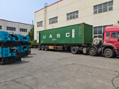 沃尔华集团一批小型挖掘机出口东盟地区