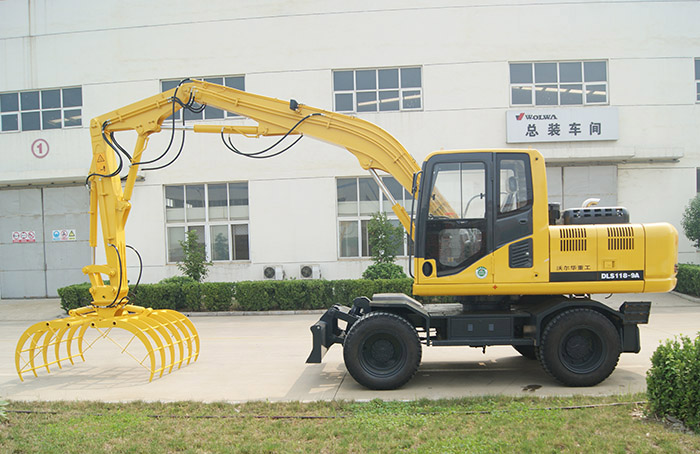 DLS118-9A轮式液压堆垛机实物图 DLS118-9A轮式液压堆垛机实物图