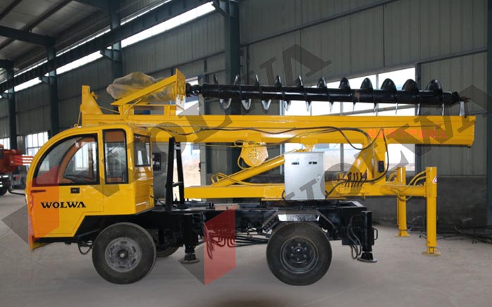 GNLZ360轮式长螺旋打桩机 GNLZ360轮式长螺旋打桩机