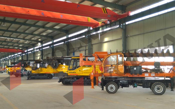 GNLZ360轮式长螺旋打桩机 GNLZ360轮式长螺旋打桩机